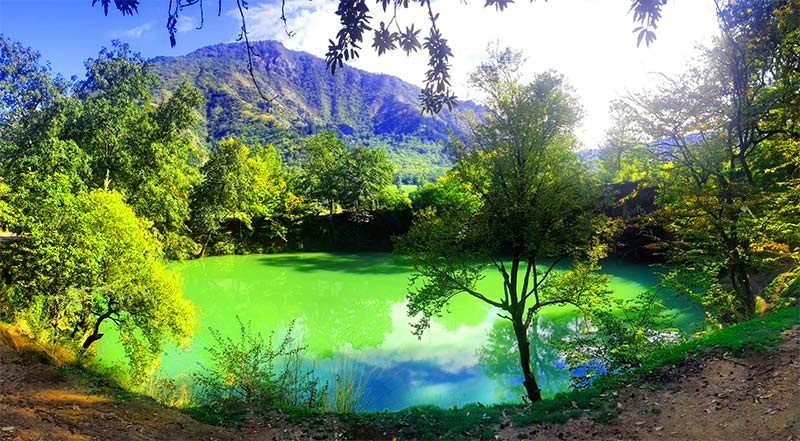 دریاچه رامیان عکس از مهدی حاتمی